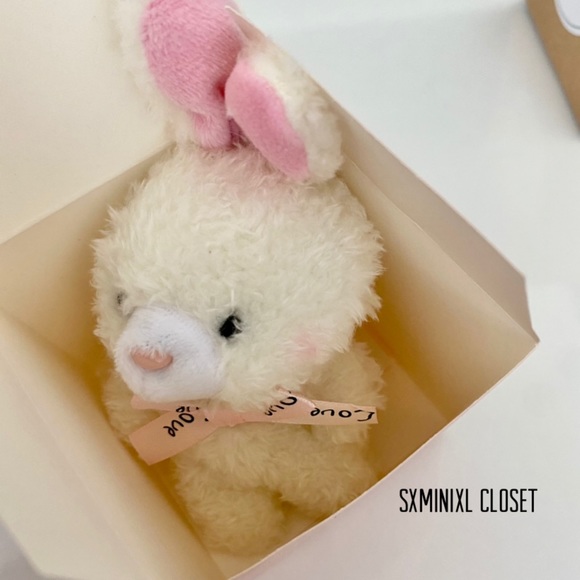 🎀🍭NEW🍭stuffed Bunny key s/phone accessories/backpack chain/handbag chain - Picture 6 of 16